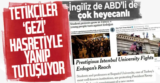 Guardian da Boğaziçi'ni kışkırtma peşinde!