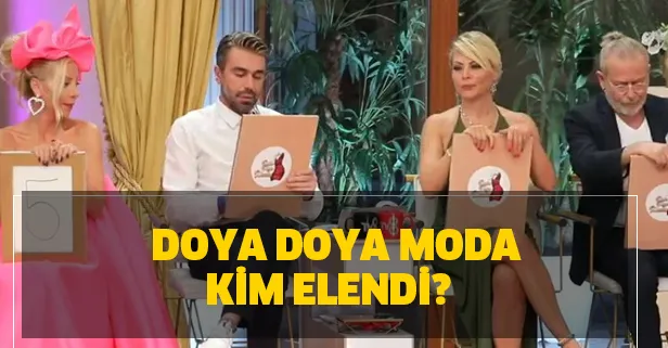 Doya Doya Moda kim elendi? 18 Temmuz Doya Doya Moda haftanın birincisi kim oldu?