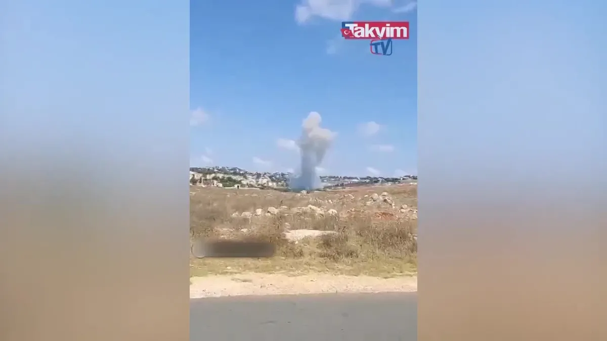 İşgalci İsrail’den Lübnan’ın güneyine hava saldırısı!