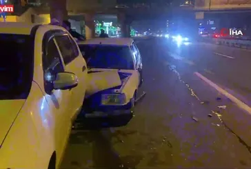 Kocaeli'nde trafik kazası: 2 yaralı