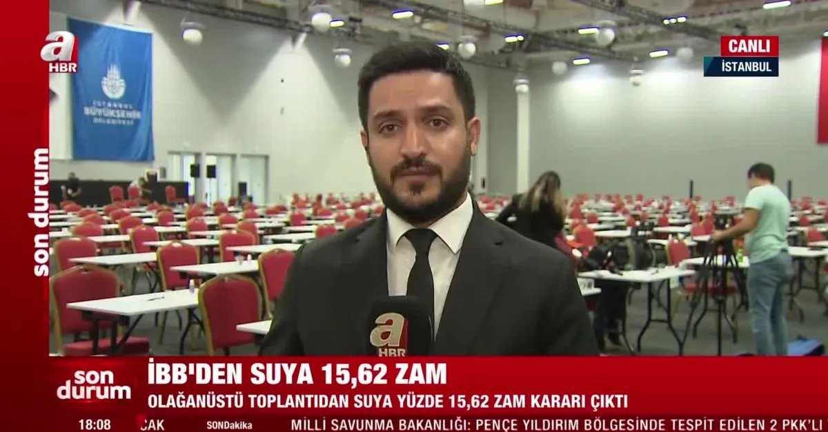 SON DAKİKA: İBB’den suya zam
