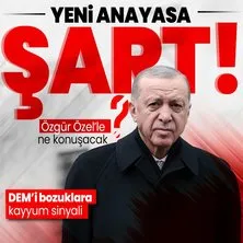 Son dakika: Başkan Erdoğan’dan çok net ’yeni anayasa’ mesajı! Özgür Özel’le ne konuşacak? DEM’li bölücülere ’kayyum’ sinyali