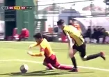 Mustafa Cengiz izletti: G.Saraylı Beknaz Almazbekov fair-play örneği