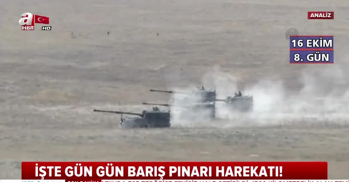 İşte gün gün Barış Pınarı Harekatı!