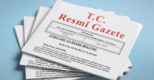 Atama kararları Resmi Gazete'de