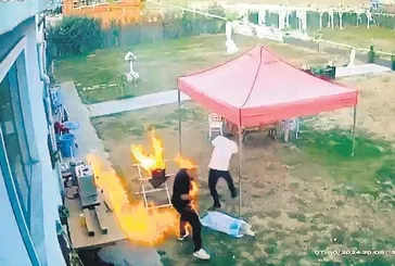 Ankara'da mangal dehşeti! Önce yandı sonra kalp krizi geçirdi