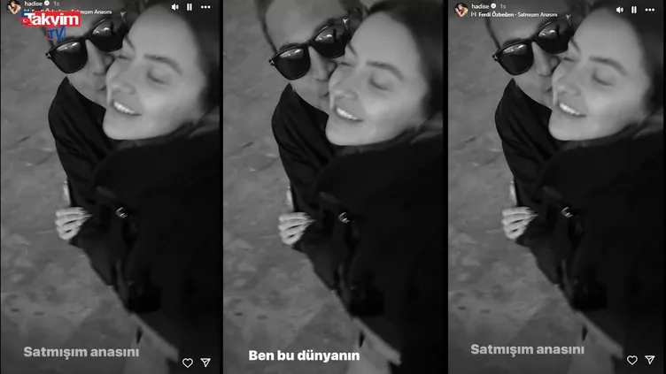 Hadise’den ilanı aşk!