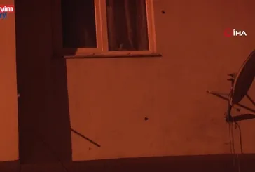 Ataşehir'de iki katlı bina kurşunlandı