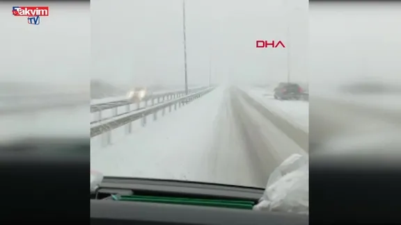 İstanbul'da kar yağışı başladı | VİDEO