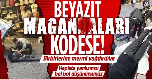 Beyazıt’ta esnafların silahlı kavgası sonrası 1 kişi hayatını kaybetmişti! 18 maganda cezaevini boyladı