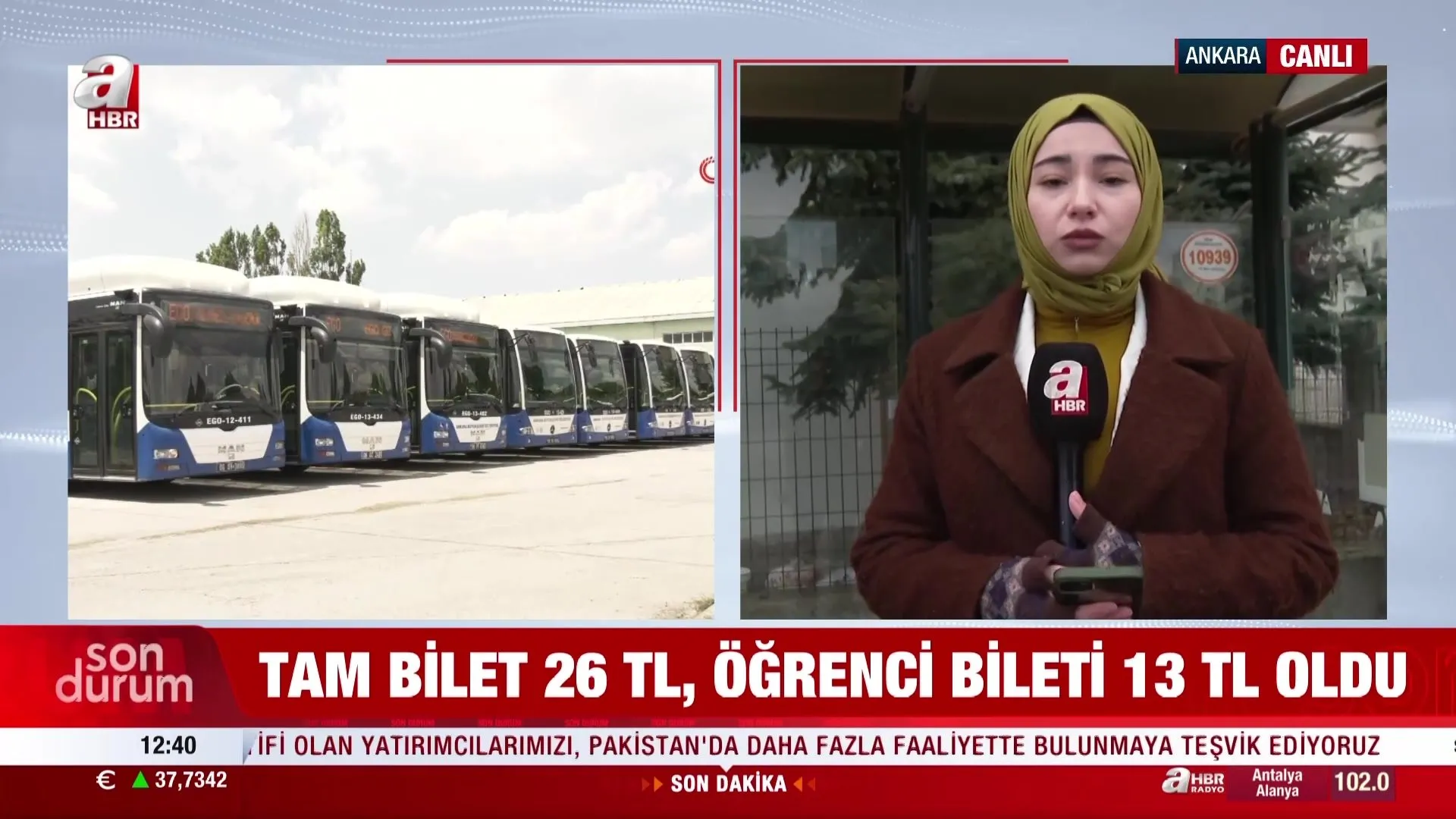 Ankara’da toplu ulaşıma zam!