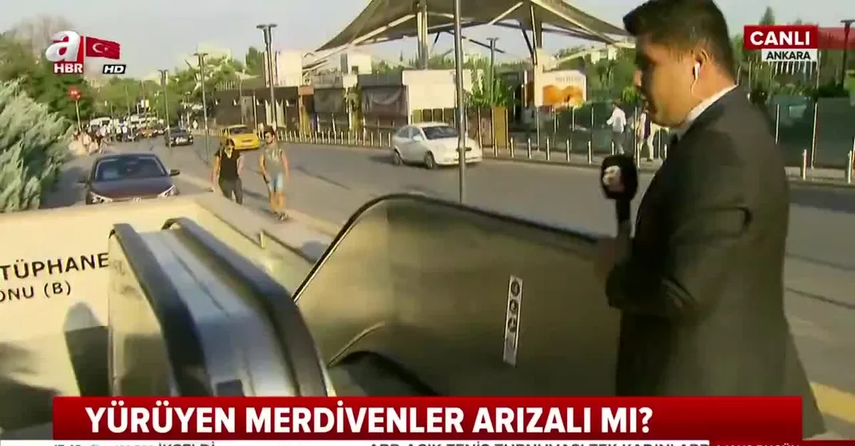 Vatandaşlar isyan etti! Ankara metrosunda yürüyen merdivenler çalışmıyor