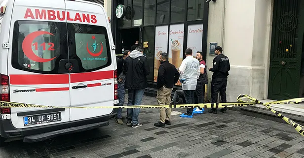 Son dakika: İstanbul Taksim’de şüpheli ölüm