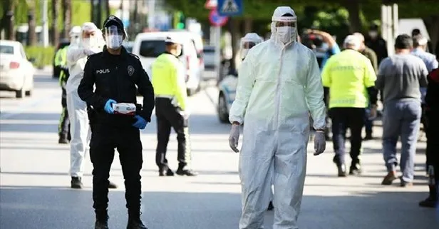 Maske takmayan vatandaştan ceza yazan polise tepki