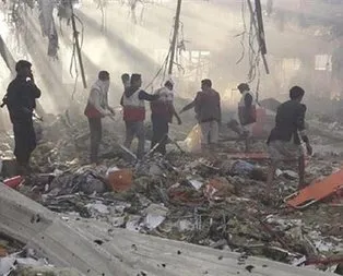 Taziye evine hava saldırısı: 140 ölü!