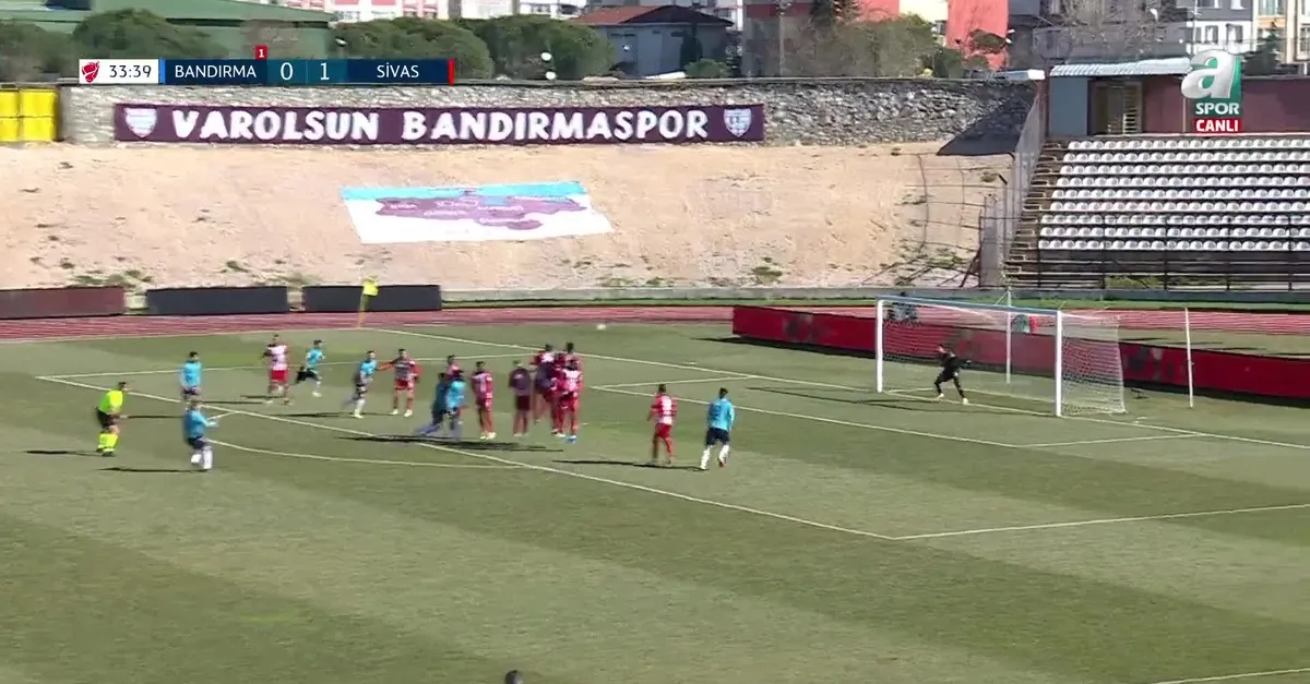 GOL | Bandırmaspor 1-1 Sivasspor