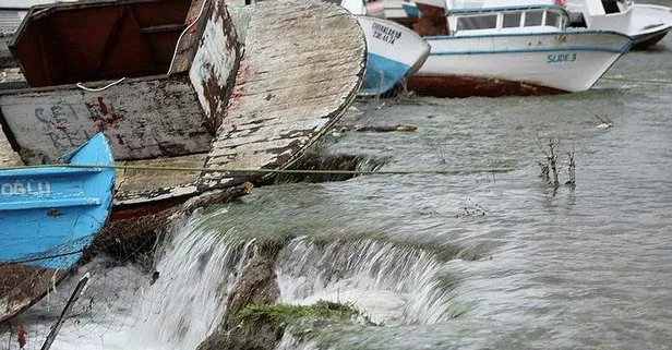 Yağışlar artınca İstanbul’a su sağlayan Kazandere ve Pabuçdere barajları taştı