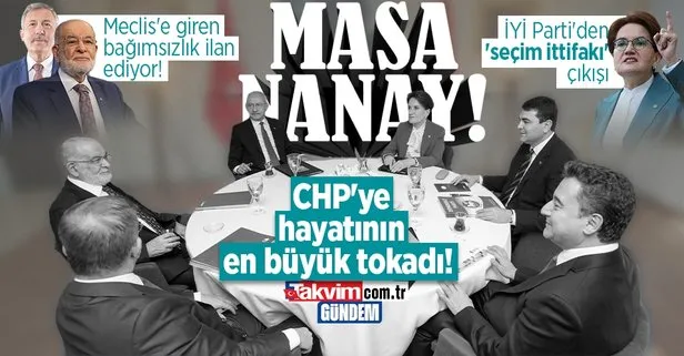 7’li koalisyon kalmadı! İYİ Parti masadan kalkıyor, CHP listelerinden vekil olan 10 Gelecek Partili istifa ediyor, DEVA, Saadet, Gelecek grup kuruyor