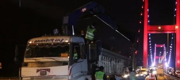 İstanbullular dikkat! O köprüde çalışmalar başladı