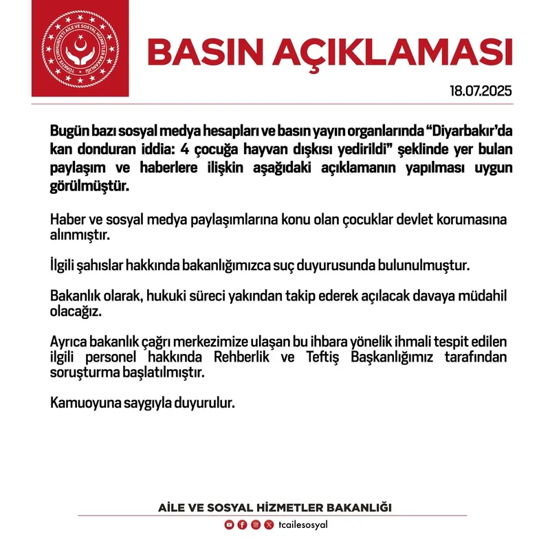 diyarbakirda-sok-iddia-4-cocuga-hayvan-diskisi-yedirildi-bakanlik-harekete-gecti-1-gozalti-1752930212862.jpeg Diyarbakır'da şok iddia! "4 çocuğa hayvan dışkısı yedirildi" Bakanlık harekete geçti... | Gözaltına alındı-4