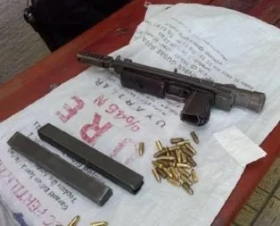 Durdurulan araçtan suikast silahı çıktı!