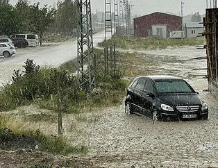 Ağrı ve Iğdır’da sağanak etkili oldu