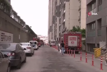 Esenyurt'ta 23 katlı binada yangın!