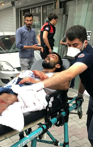 İstanbul'da bir araba dolusu dayak sözü gerçek oldu! Kamyonla geldiler, dövüp gittiler