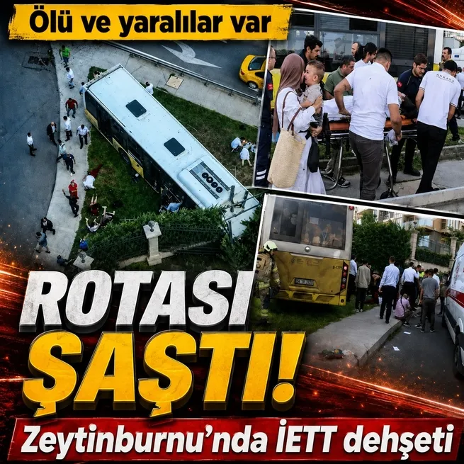 Zeytinburnu’nda İETT kazası: Ölü ve yaralılar var! Kennedy Caddesi yan yol trafiğe kapatıldı