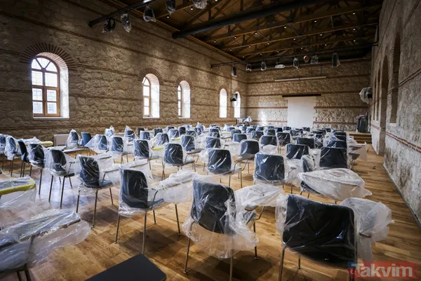 Kışladan kütüphaneye! Başkan Recep Tayyip Erdoğan açtı... İşte Rami Kütüphanesi'nin öncesi ve sonrası... - 44