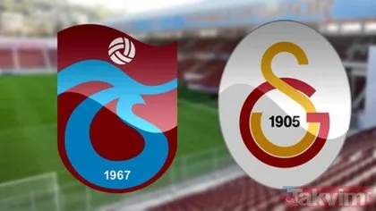 Trabzonspor-Galatasaray derbisinde muhtemel ilk 11’ler belli oldu