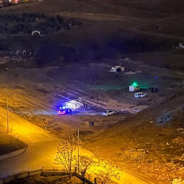 Boş arazide kopmuş ayak bulundu