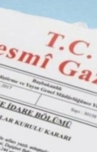 Atama kararları Resmi Gazete'de yayımlandı