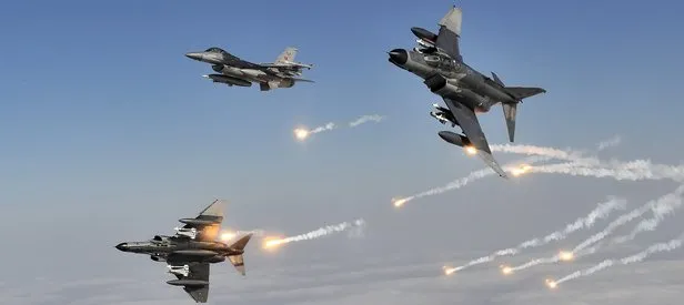 TSK düğmeye bastı! Teröristler tarumar edildi