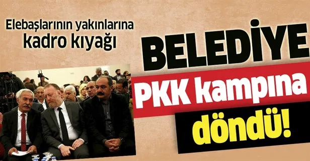 HDP’li başkan Selçuk Mızraklı, belediyeyi PKK kampına çevirdi!