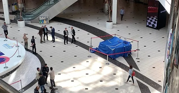 Şişli'de AVM'de ölüm: 6 kattan atladı