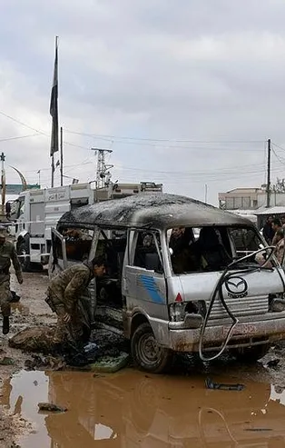 Son dakika: Azez'de bombalı araçla saldırı