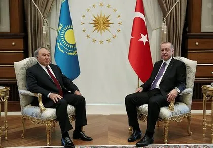 Başkan Erdoğan Kazakistan Cumhurbaşkanı Nazarbayev’i resmi törenle karşıladı