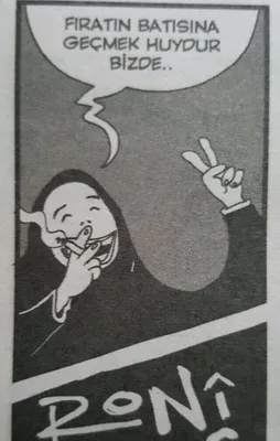 Gezici dergi Leman'dan alçak karikatür