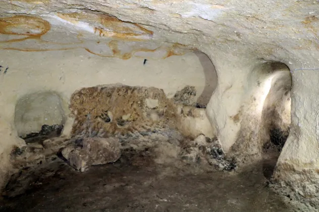 Yozgat'ta 8 odalı yer altı şehri bulundu
