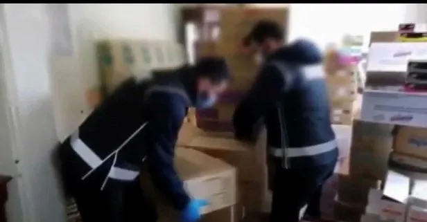 Son dakika: Tekirdağ’da kaçak üretilen 15 bin maske ele geçirildi
