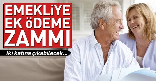 Emekliye ek ödeme zammı