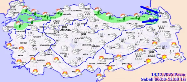 Meteoroloji haritasında işaretlendi: 15 il için kar uyarısı! Sıcaklıklar -2 dereceye düşecek - 2