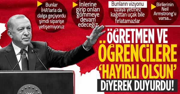 Son dakika: Başkan Erdoğan'dan 53. TÜBİTAK Lise Öğrencileri Araştırma Projeleri Ödül Töreni'nde önemli açıklamalar-1