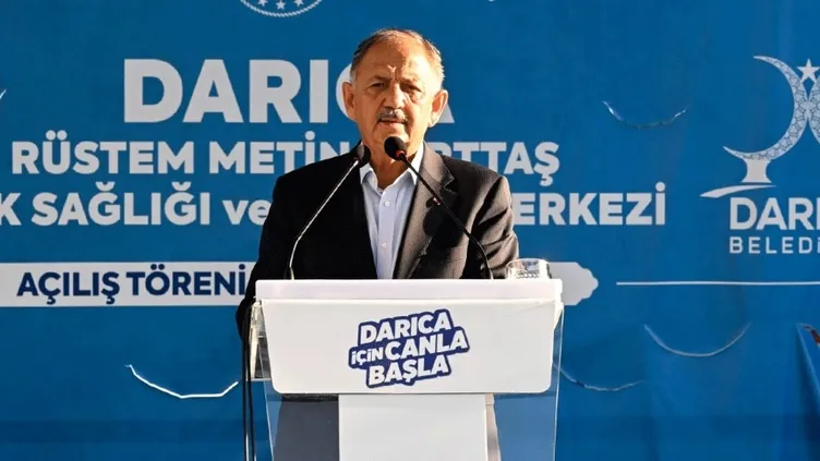 Bakan Özhaseki temel atma törenine katıldı!