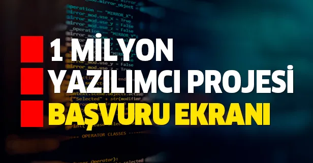 BTK 1 milyon yazılımcı başvuru ekranı! 1 milyon yazılımcı başvurusu nasıl yapılır, şartları nelerdir?