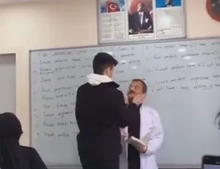 Görüntüler büyük tepki çekmişti! O öğretmen konuştu