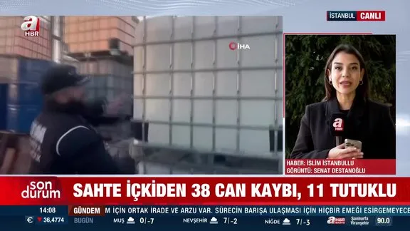 Sahte içkiden 38 can kaybı, 11 tutuklu