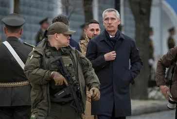 NATO Genel Sekreteri Ukrayna’da