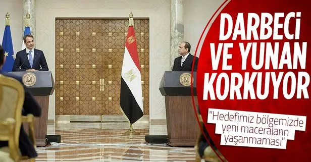 Yunanistan Başbakanı Miçotakis darbeci Sisi ile görüştü: Mısır ile ortak hedefimiz bölgemizde yeni maceraların yaşanmaması